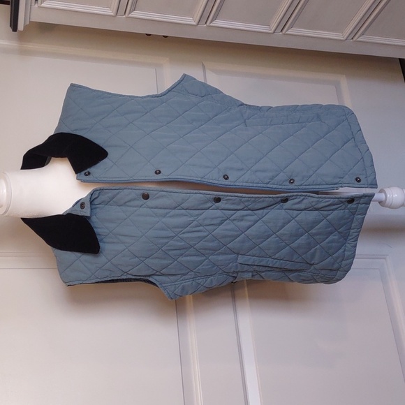 L.L. Bean Quilted Blue Vest Size Extra Large - Picture 1 of 9